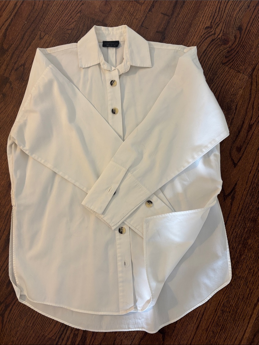 Classic White Women’s Button-Up Shirt